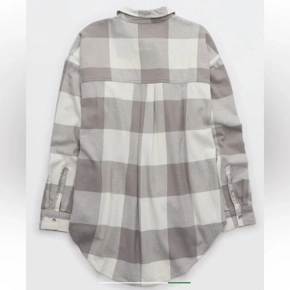 Aerie Anytime Fave Flannel Shirt - Picture 2 of 4